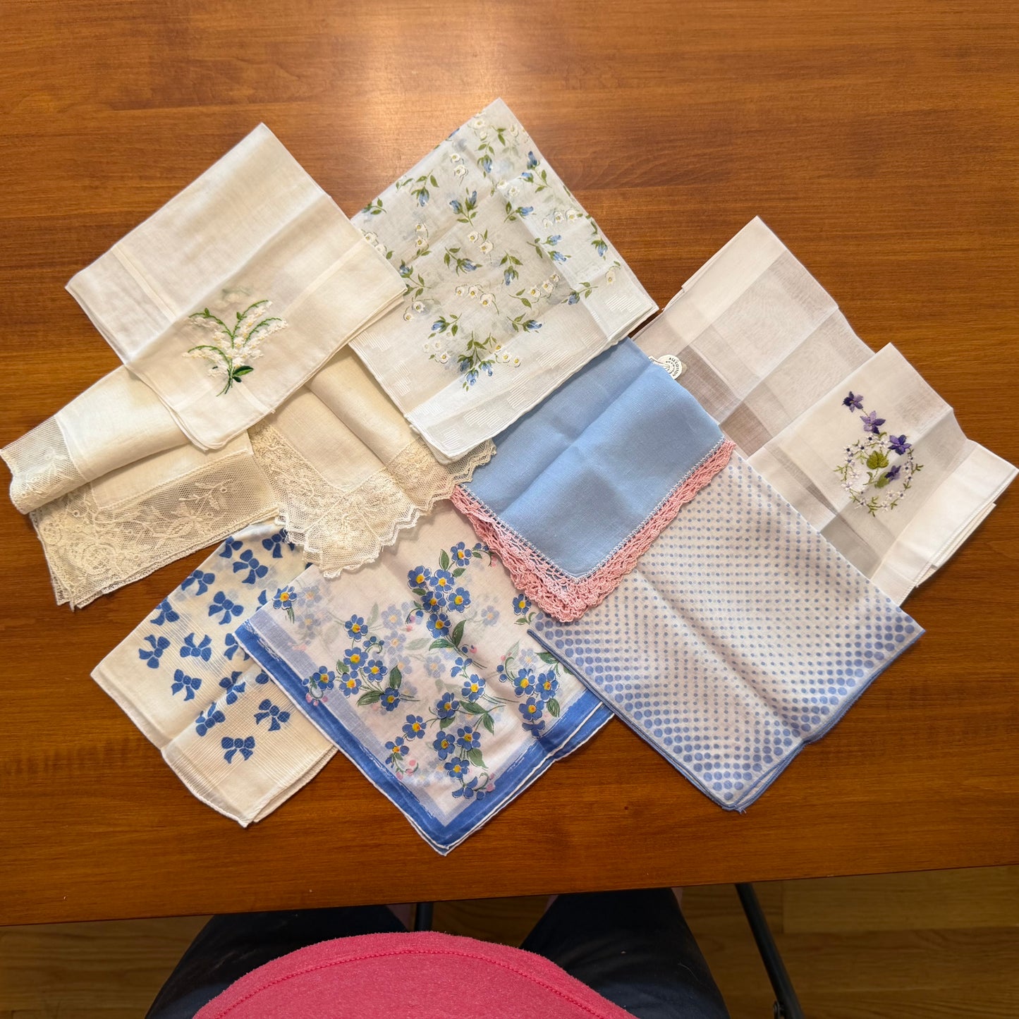 Mixed Lot of 9 Hankies