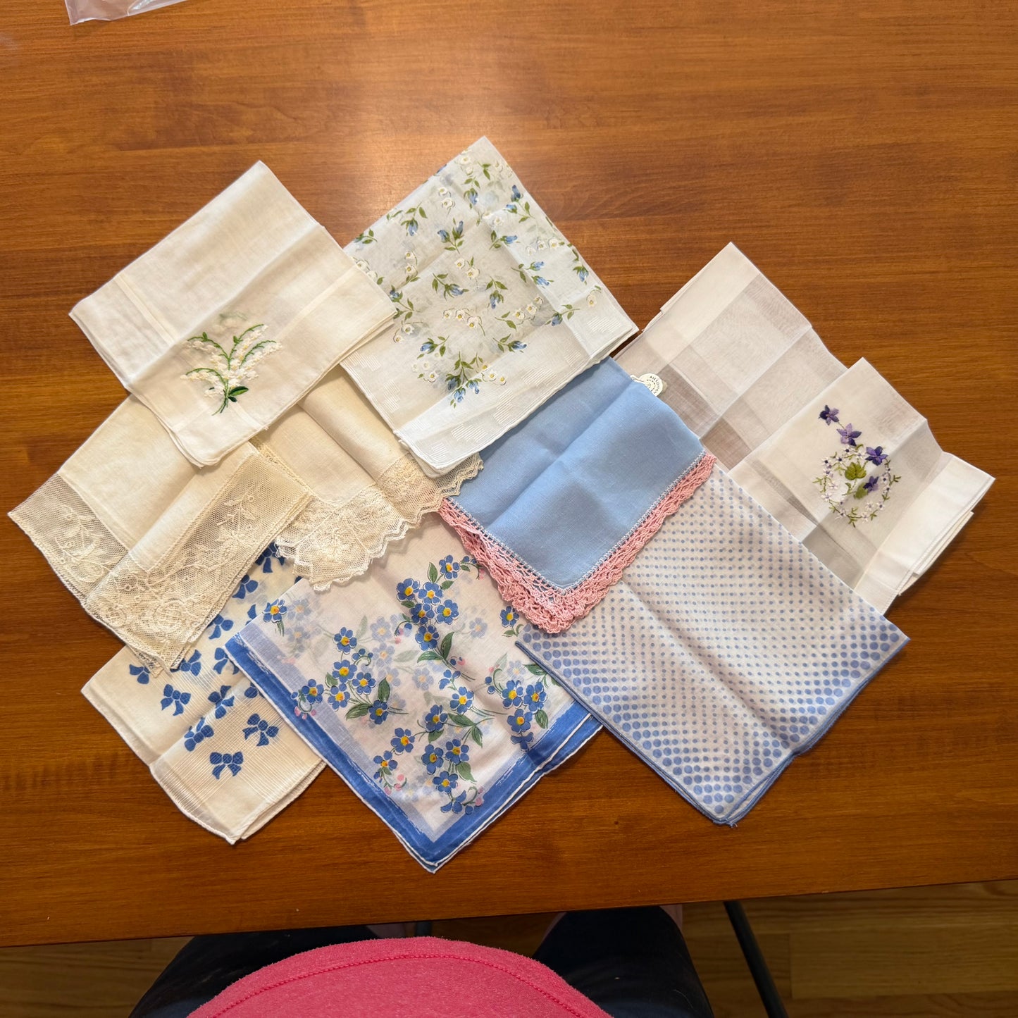 Mixed Lot of 9 Hankies