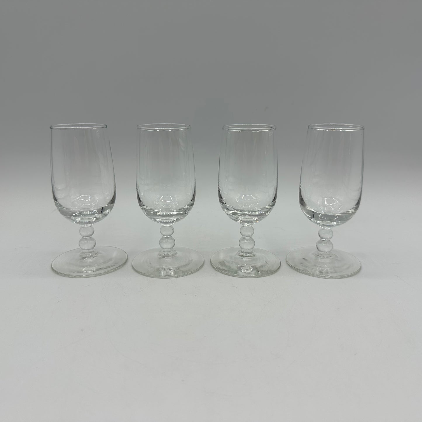 Cordial Glasses Stemmed, Set of 4