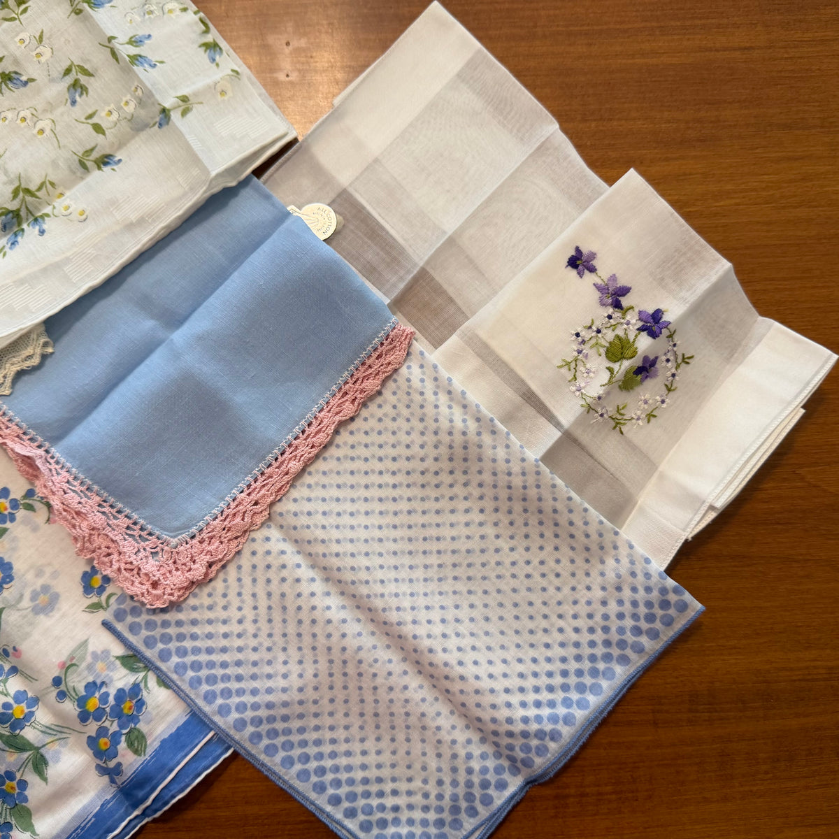 Mixed Lot of 9 Hankies