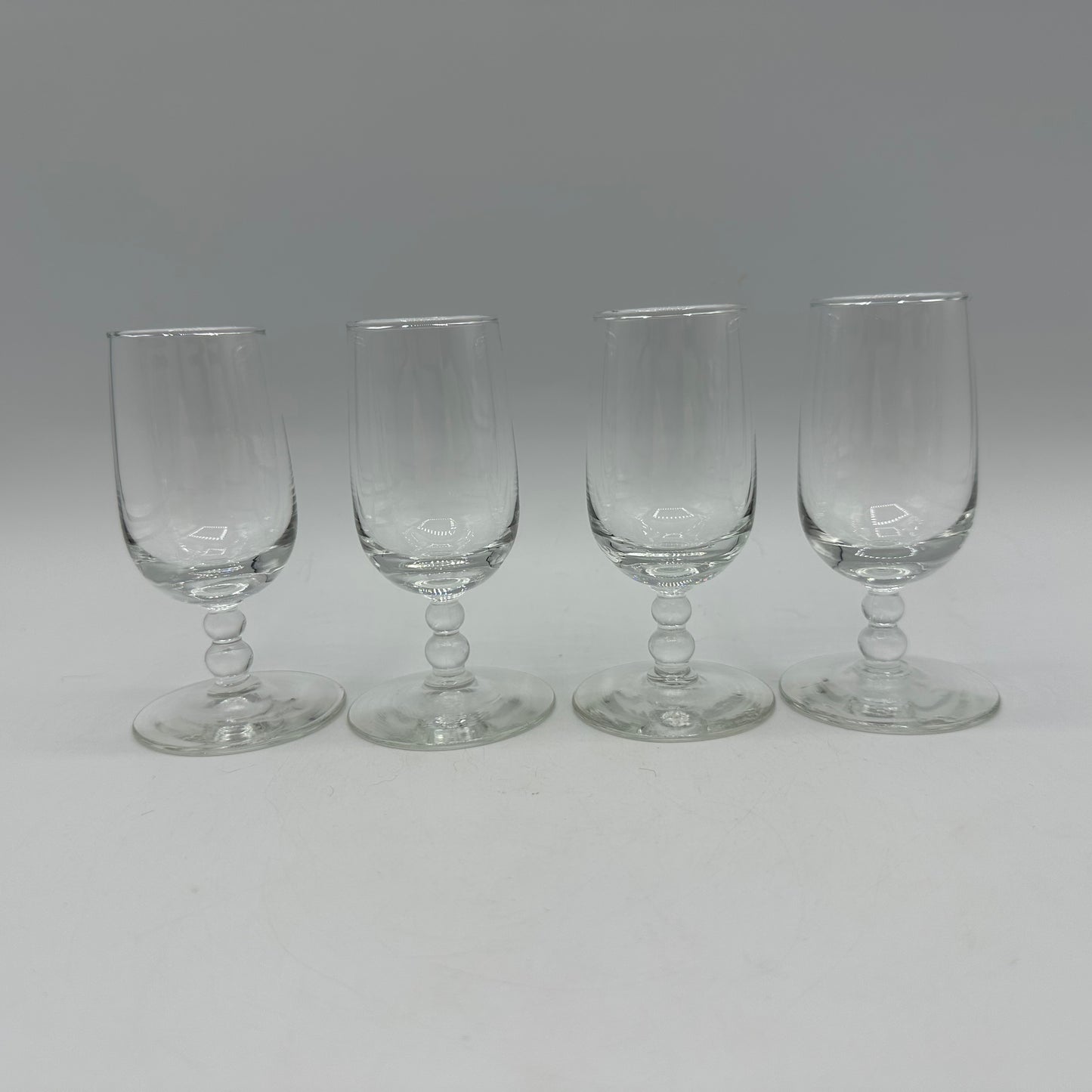 Cordial Glasses Stemmed, Set of 4