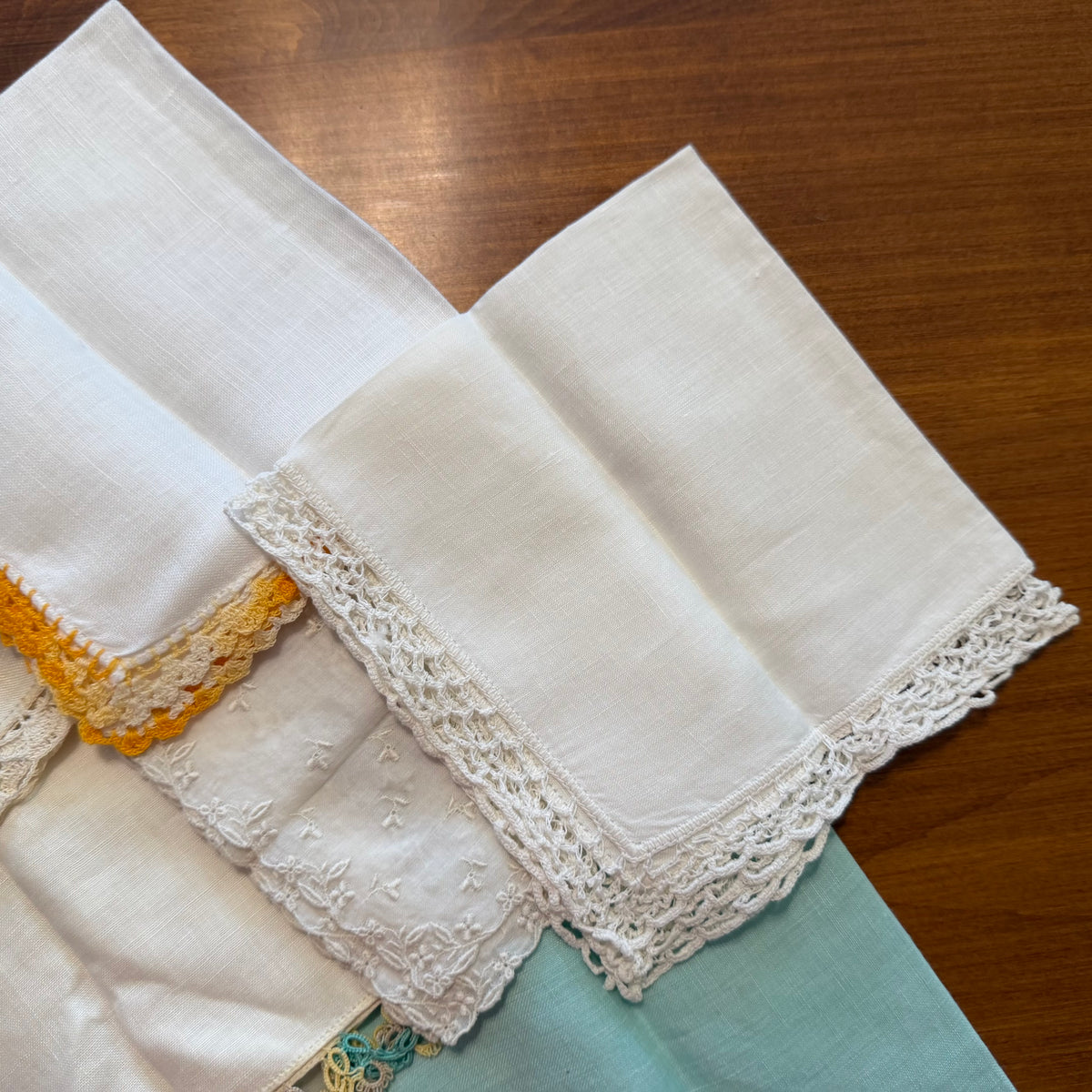Mixed Lot of 9 Hankies