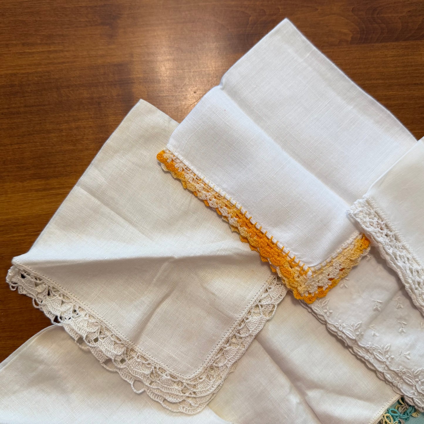 Mixed Lot of 9 Hankies