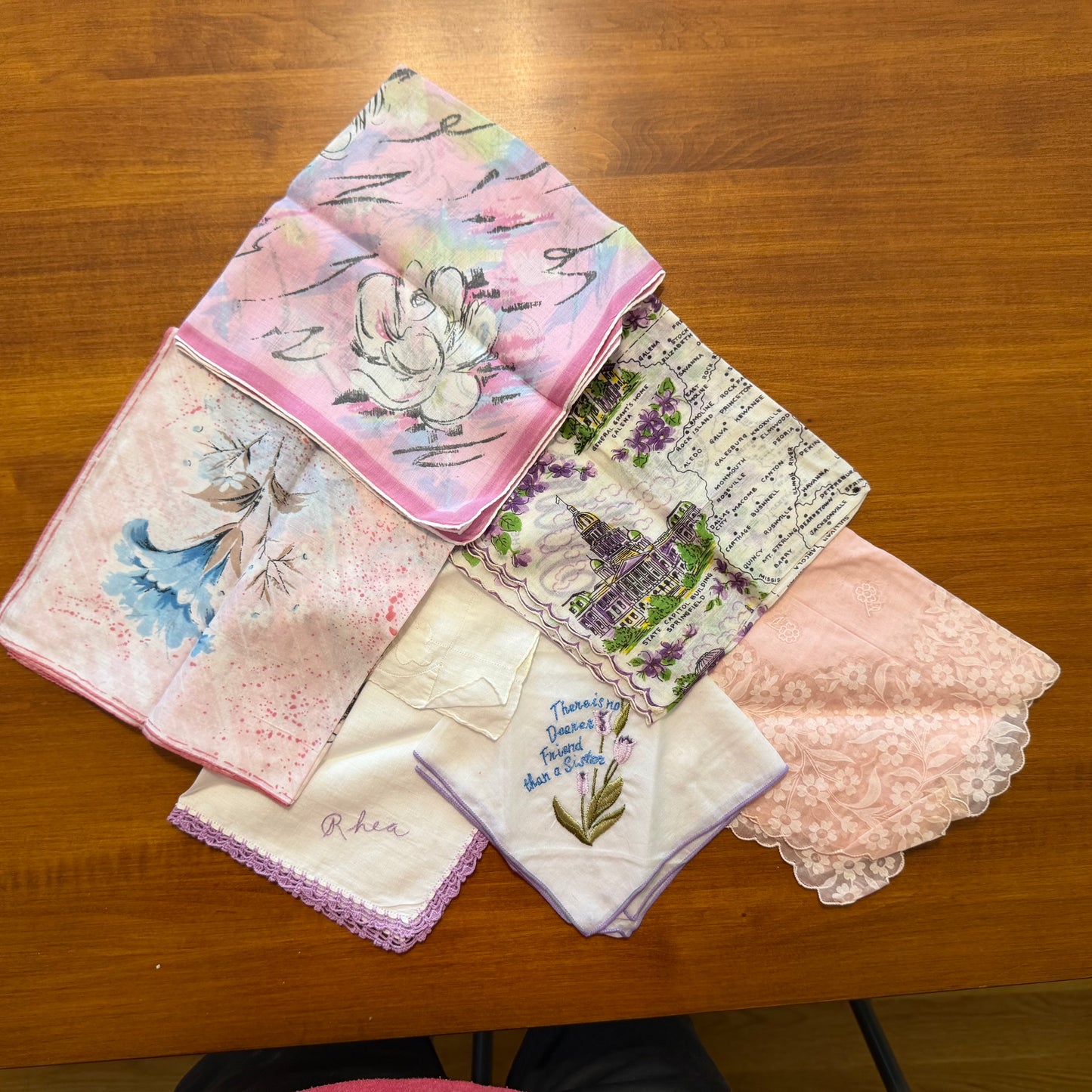 Mixed Lot of 7 Hankies