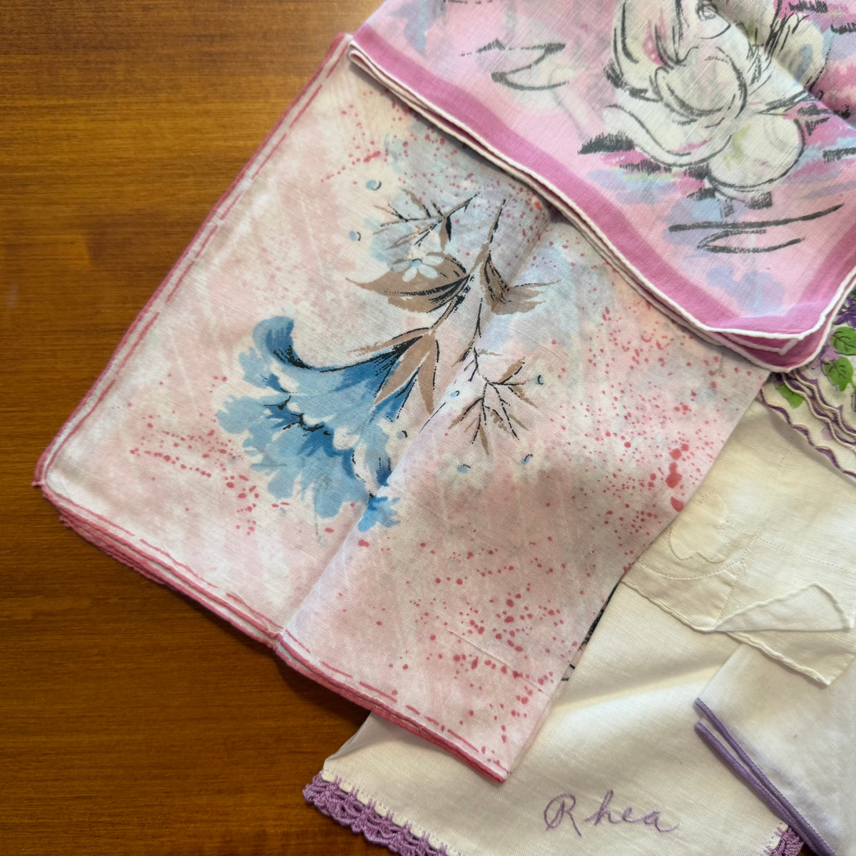 Mixed Lot of 7 Hankies