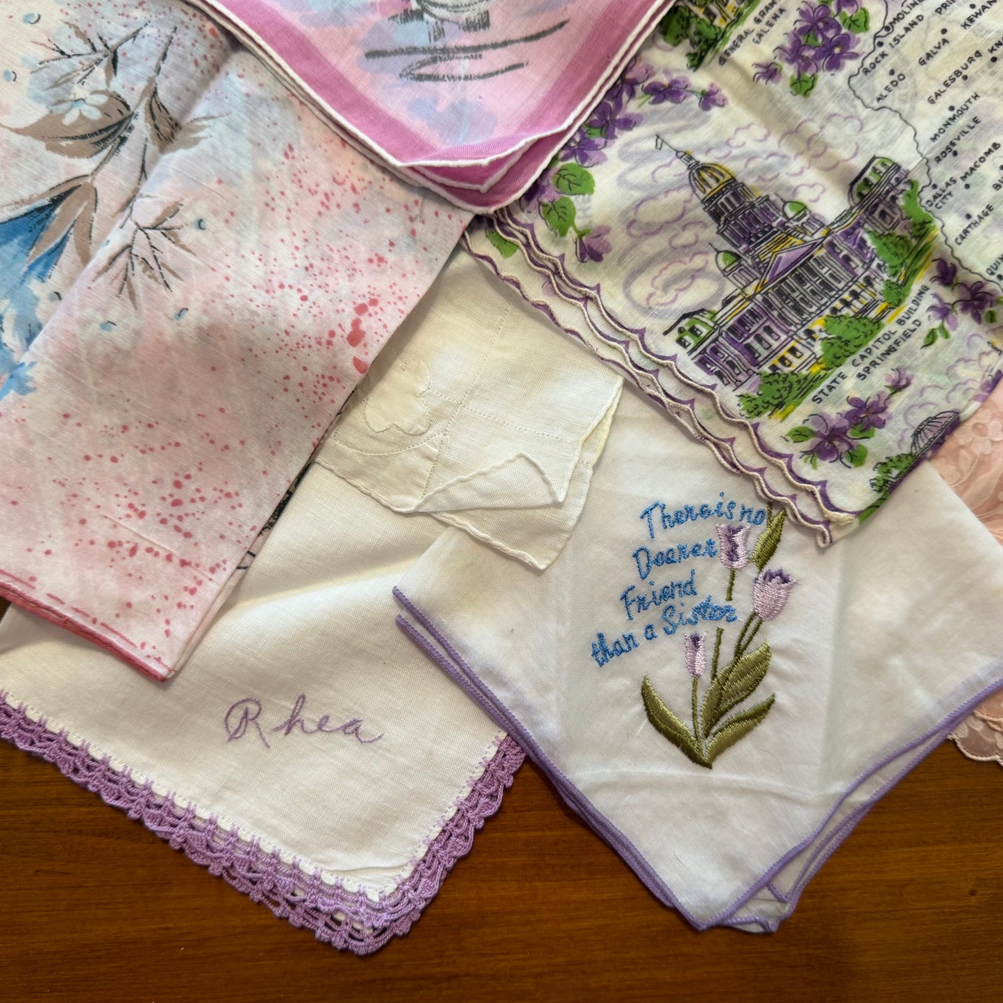 Mixed Lot of 7 Hankies