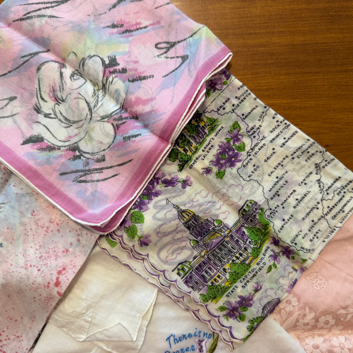 Mixed Lot of 7 Hankies