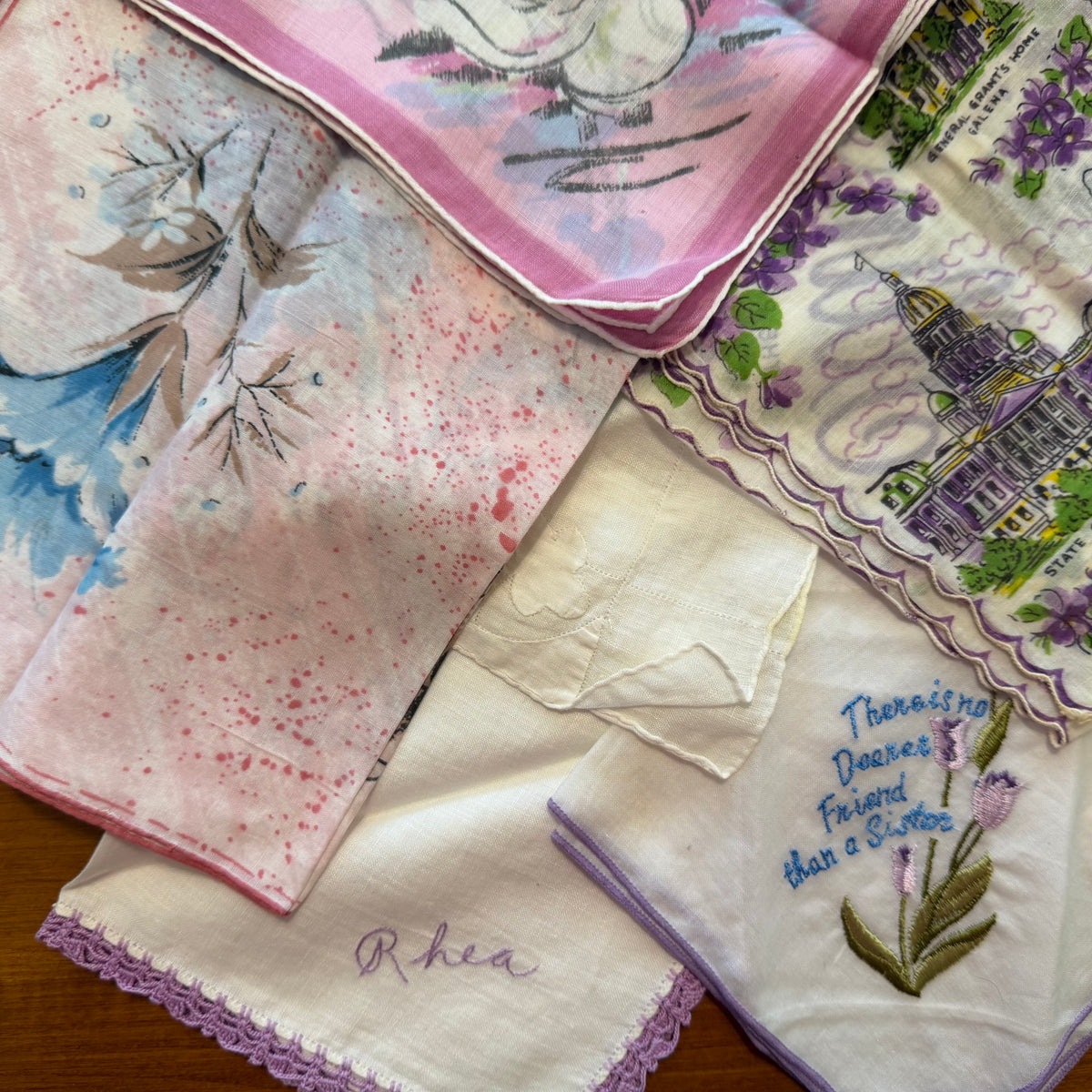 Mixed Lot of 7 Hankies