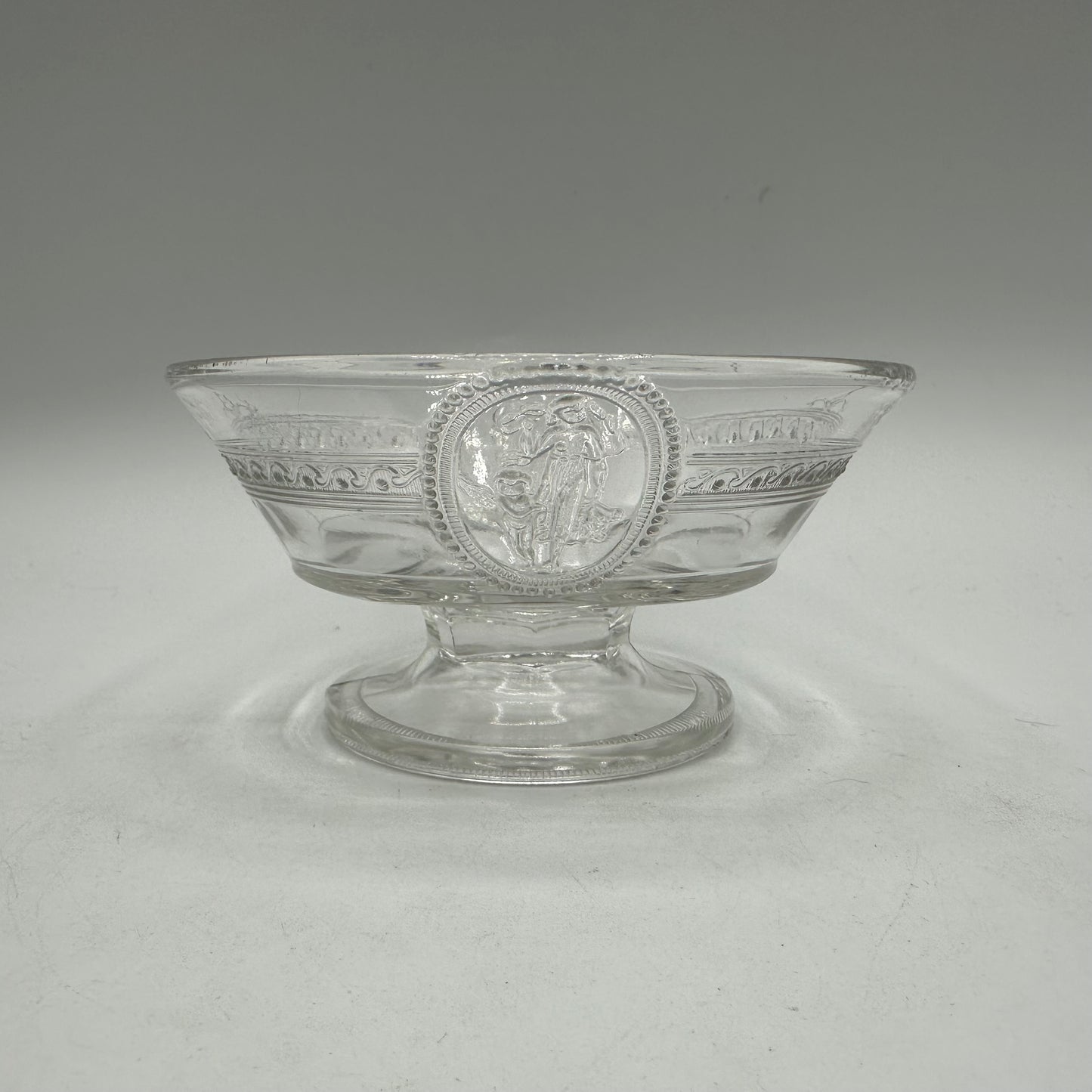 Richards & Hartley Glass Company Cupid & Venus Sauce Dish, Set of 4