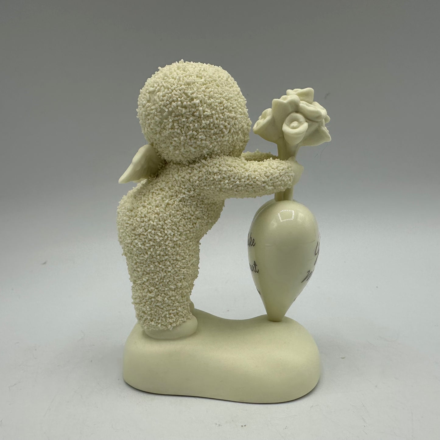 Snowbabies You Make My Heart Spin Porcelain Figurine