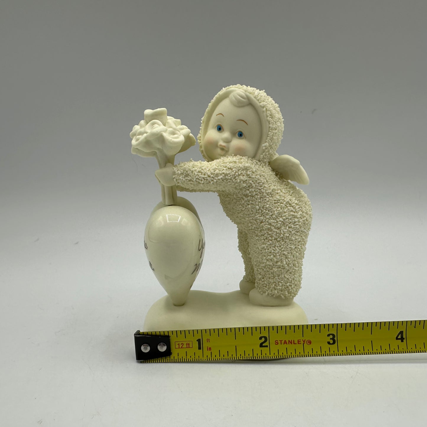 Snowbabies You Make My Heart Spin Porcelain Figurine