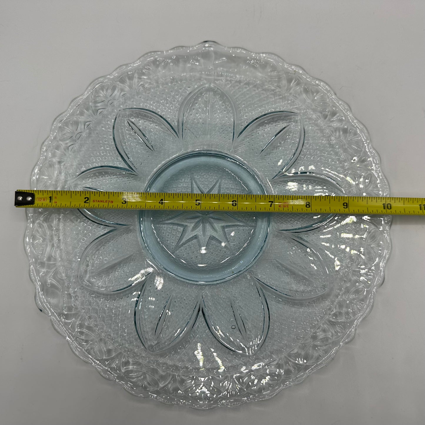 Princess House Serving Plate, Capri Ice