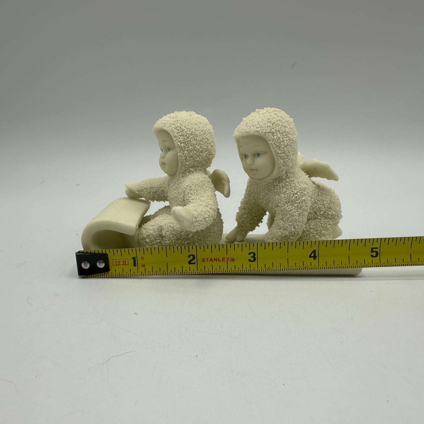 Snowbabies Down The Hill We Go Porcelain Figurine