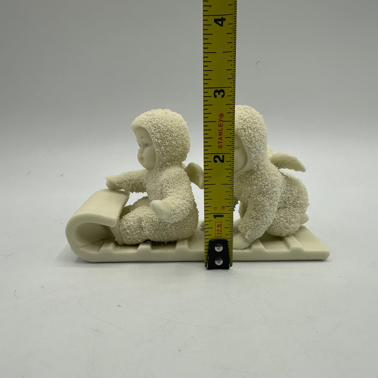 Snowbabies Down The Hill We Go Porcelain Figurine