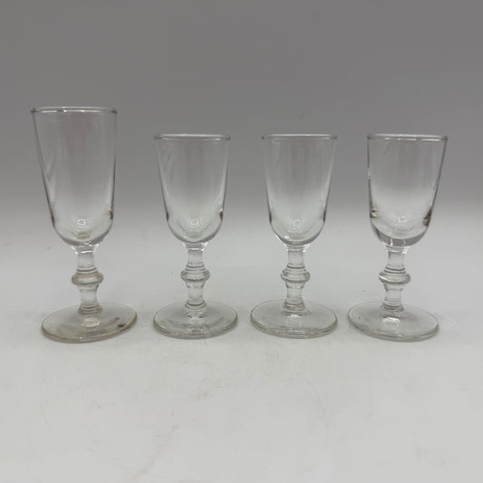 Libbey Georgian Cordial Glasses, Set of 4