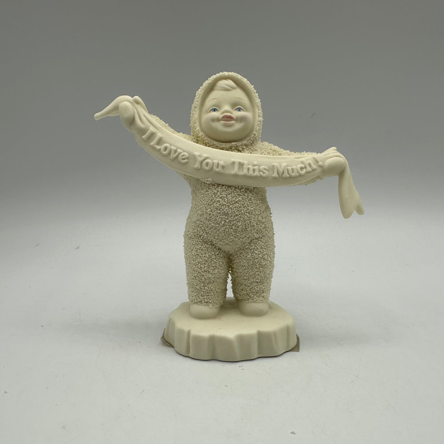 Snowbabies I Love You This Much Porcelain Figurine