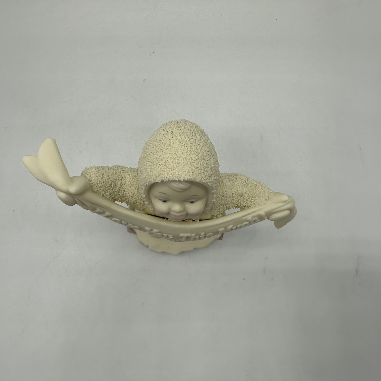 Snowbabies I Love You This Much Porcelain Figurine