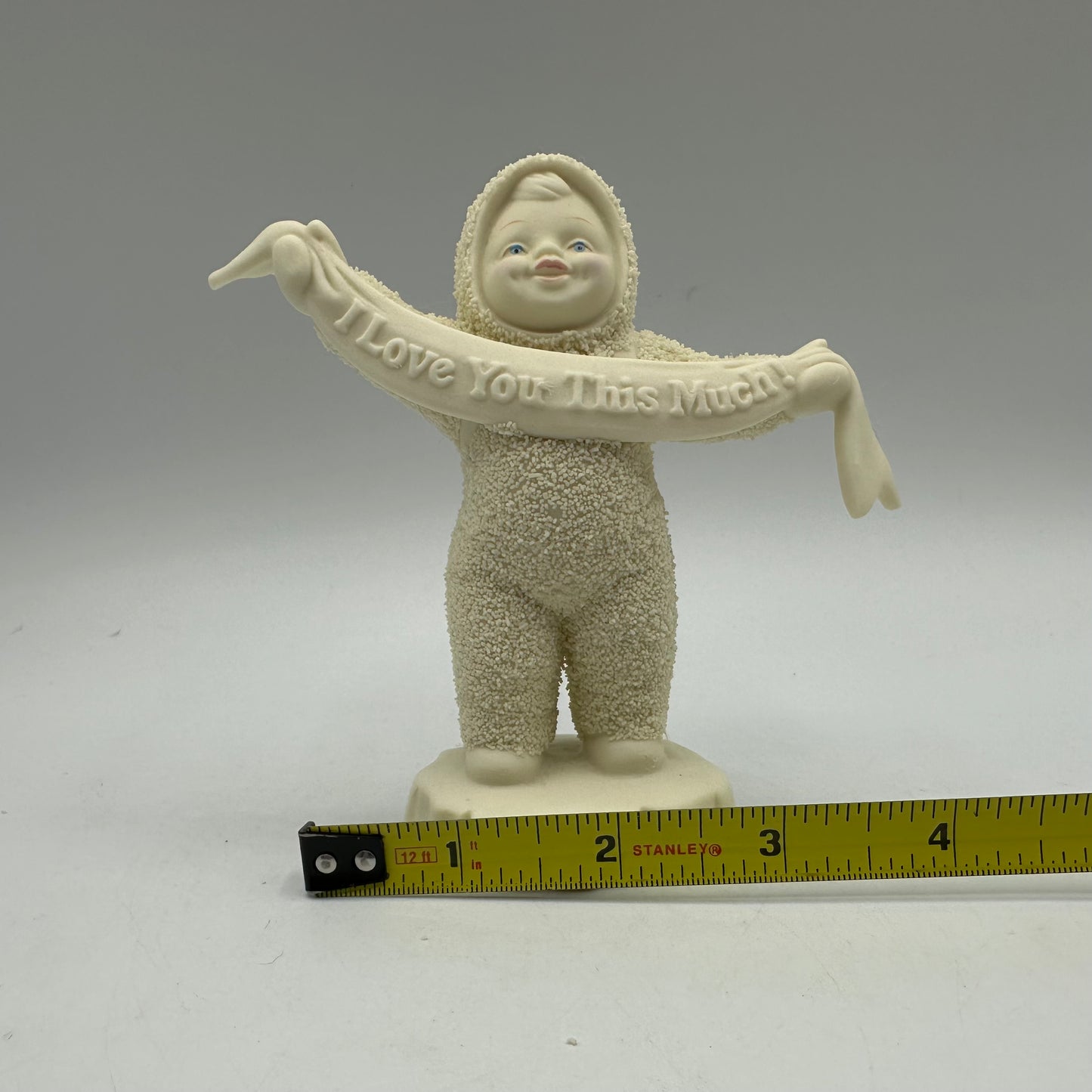 Snowbabies I Love You This Much Porcelain Figurine