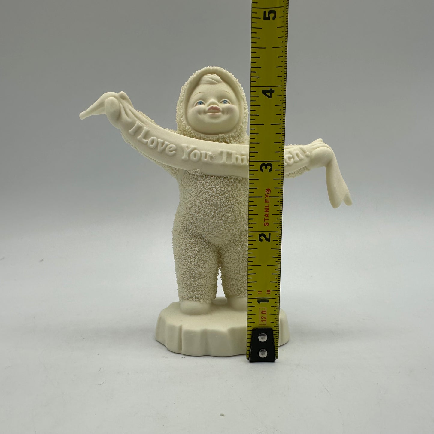 Snowbabies I Love You This Much Porcelain Figurine