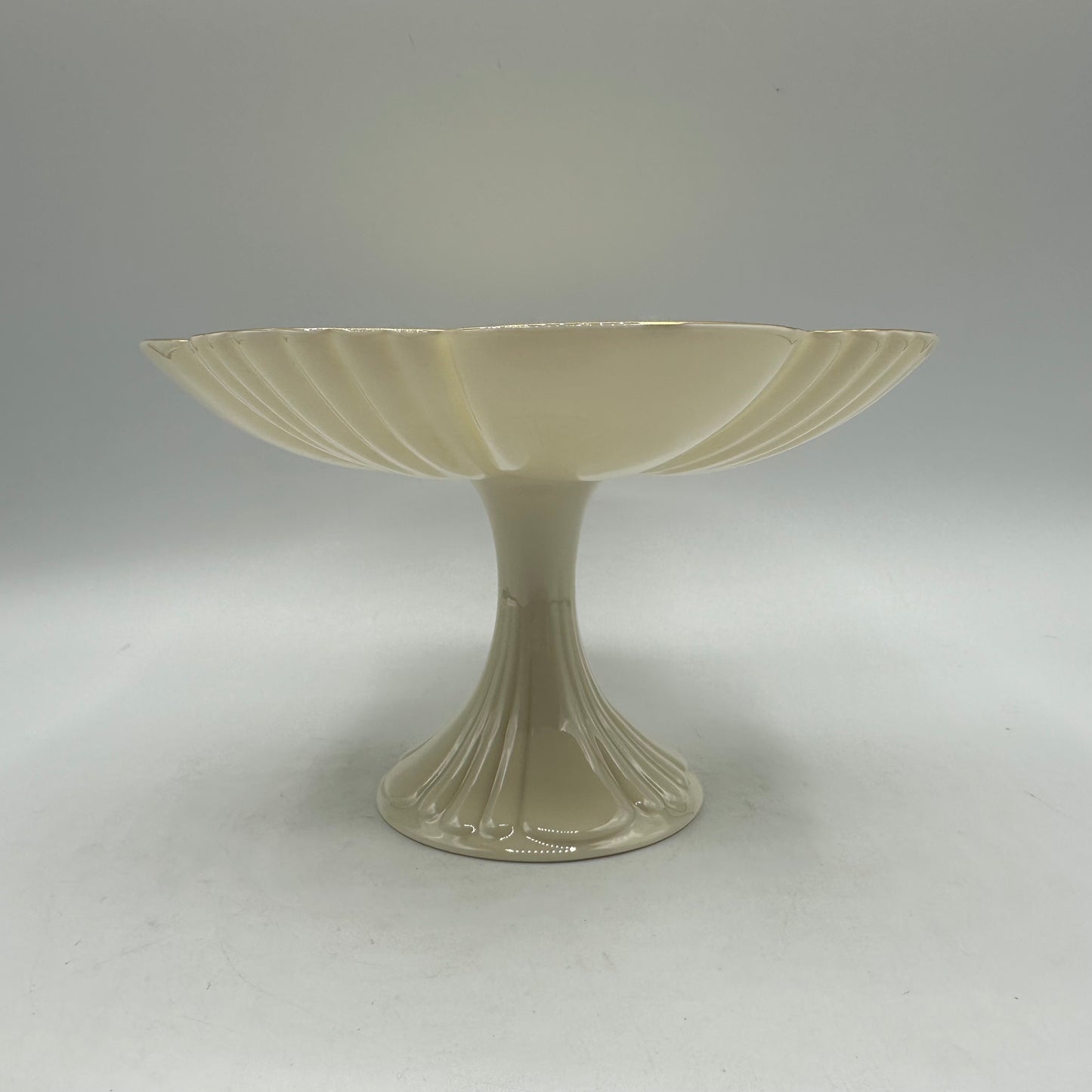 Lenox Pedestal Compote with Gold Trim