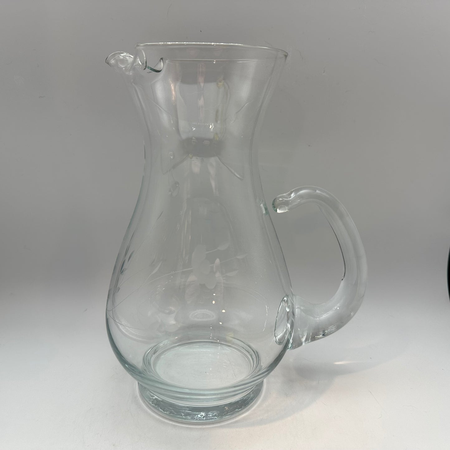 Princess House Pitcher, Heritage Design, Ice Lip