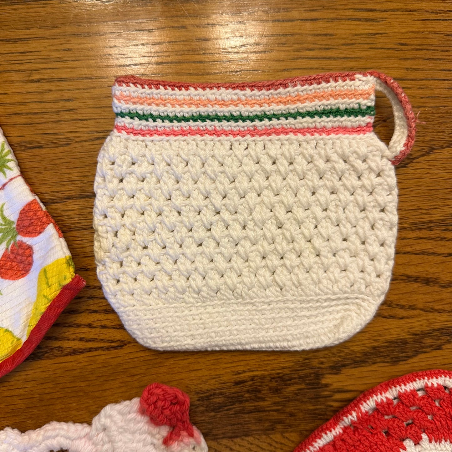 Vintage Hot Pads, Mixed Lot of 5