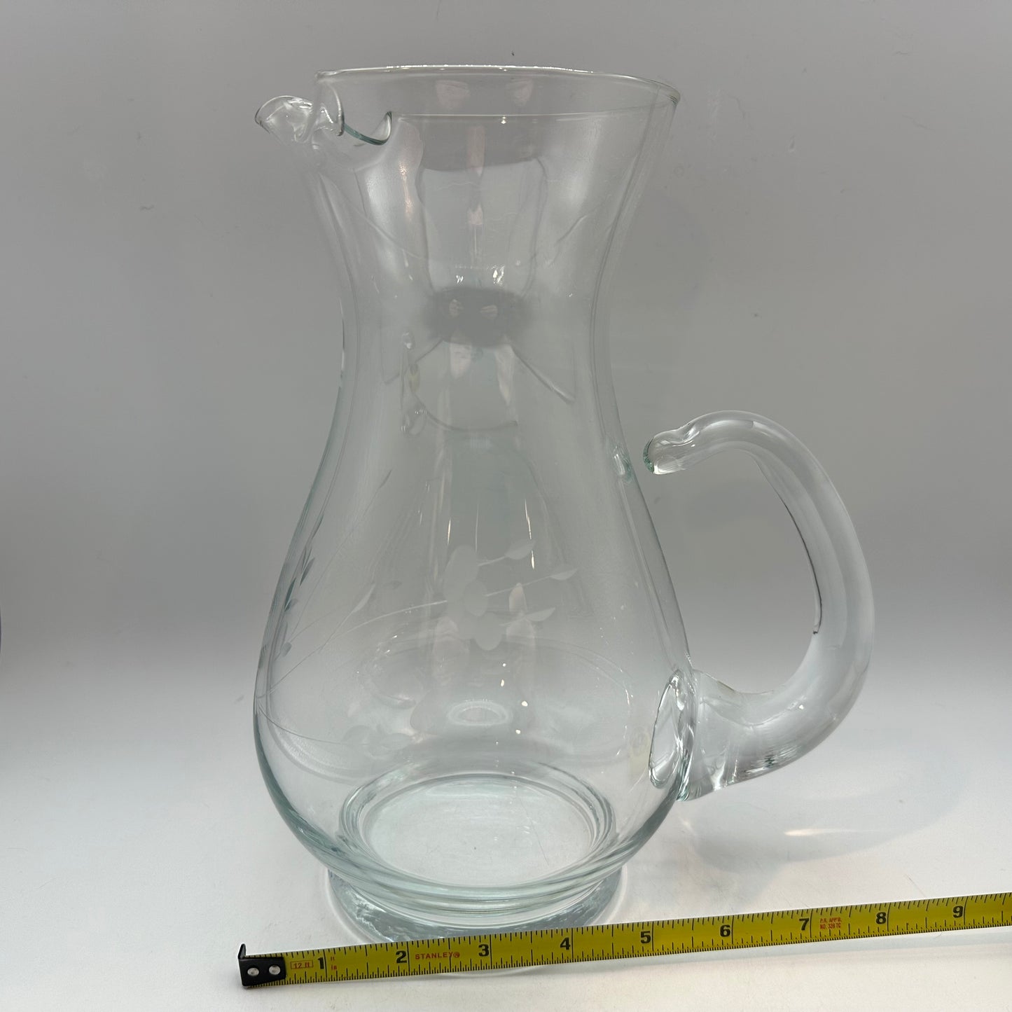 Princess House Pitcher, Heritage Design, Ice Lip