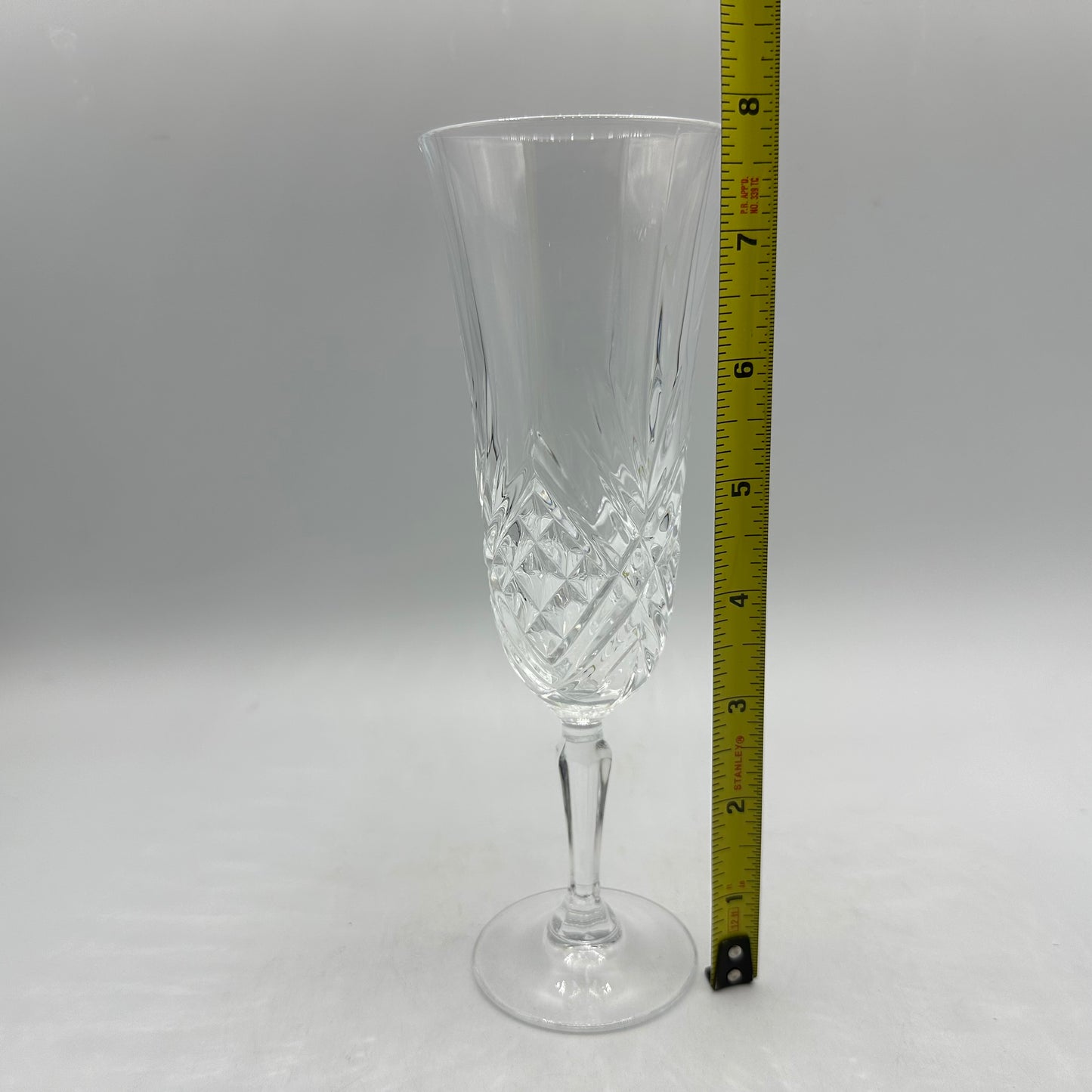 Cristal D'Arques Masquerade Champagne Flutes, 5.75oz, Set of 4