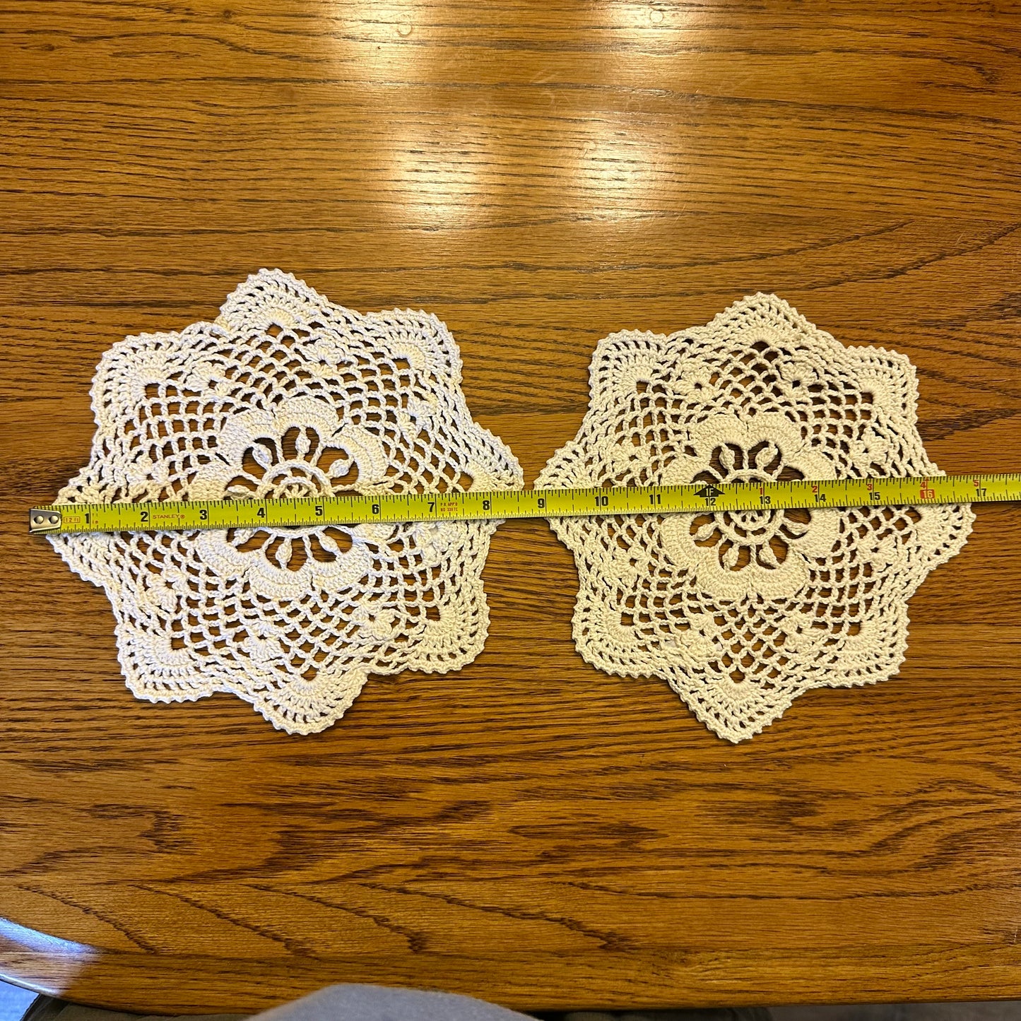 Doilies, Mixed Lot of 5