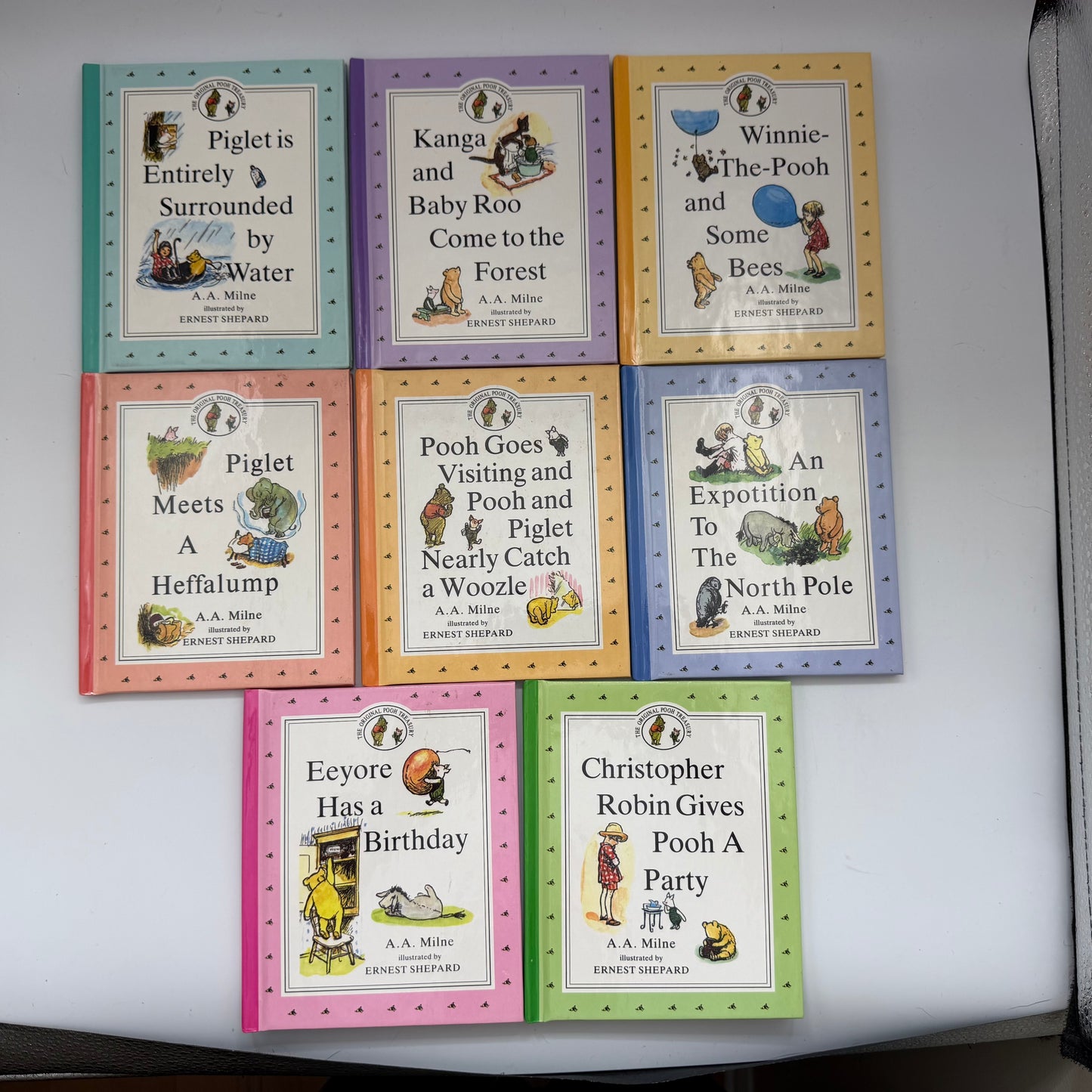 The Original Winnie the Pooh Treasury A. A. Milne Book Set