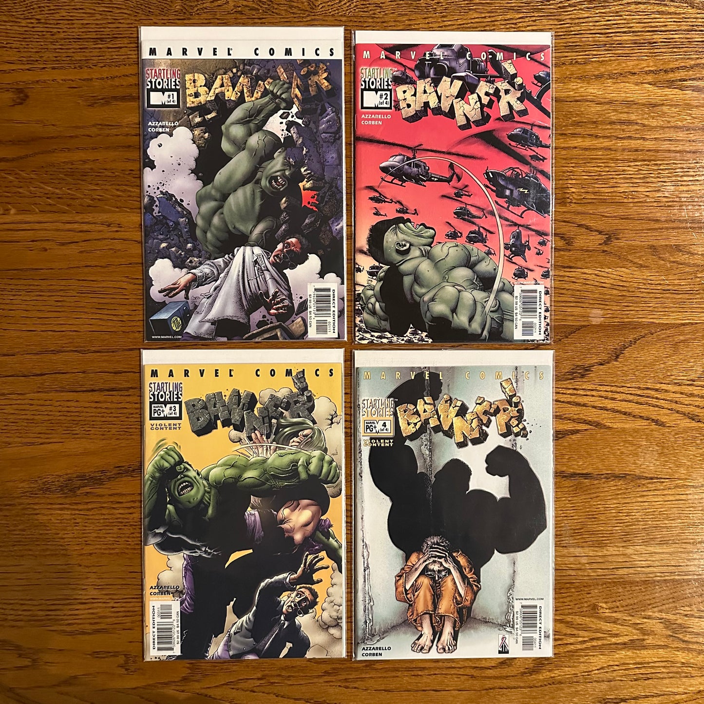 Marvel: Banner #1-4 Full Series