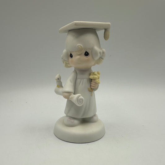 Precious Moments The Lord Bless and Keep You Girl Graduation Figurine