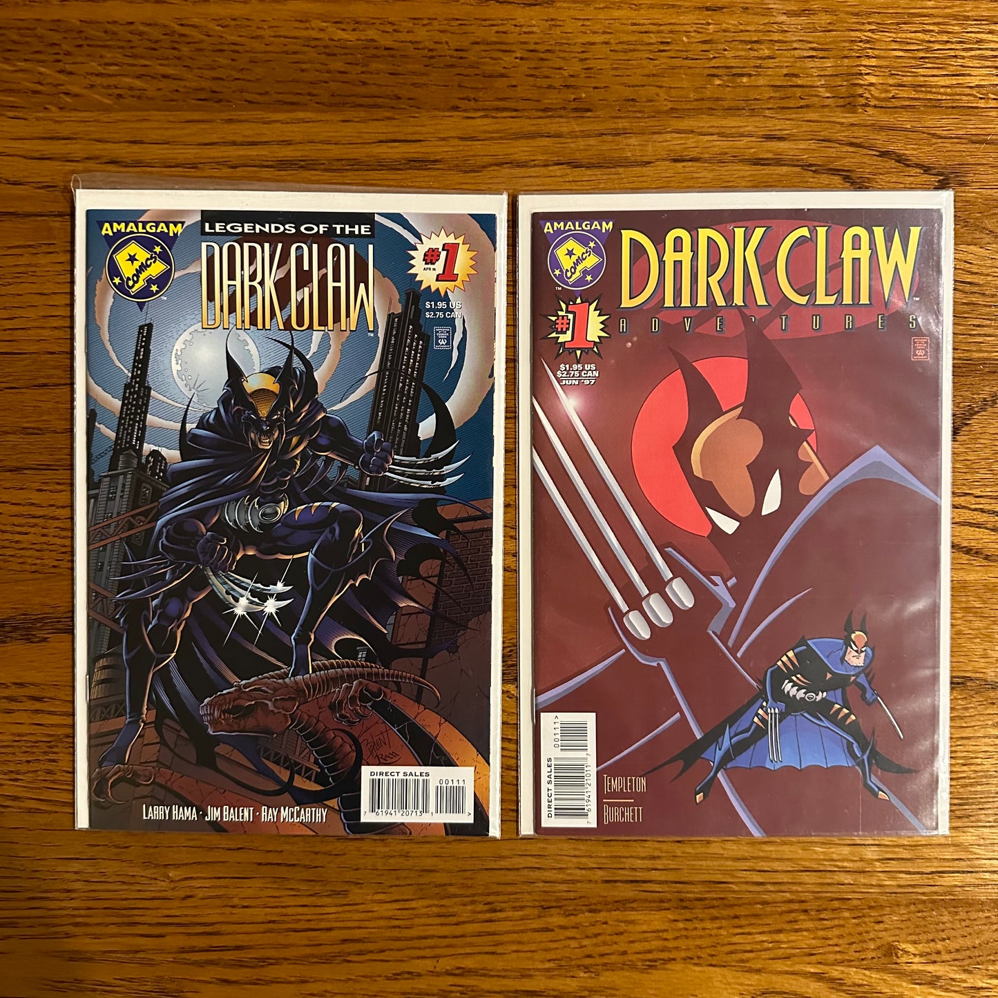 Amalgam: Legends of the Dark Claw #1 and Dark Claw Adventures #1