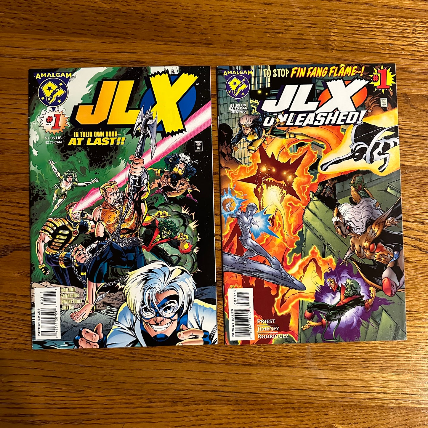 Amalgam: JLX #1 and JLX Unleashed #1