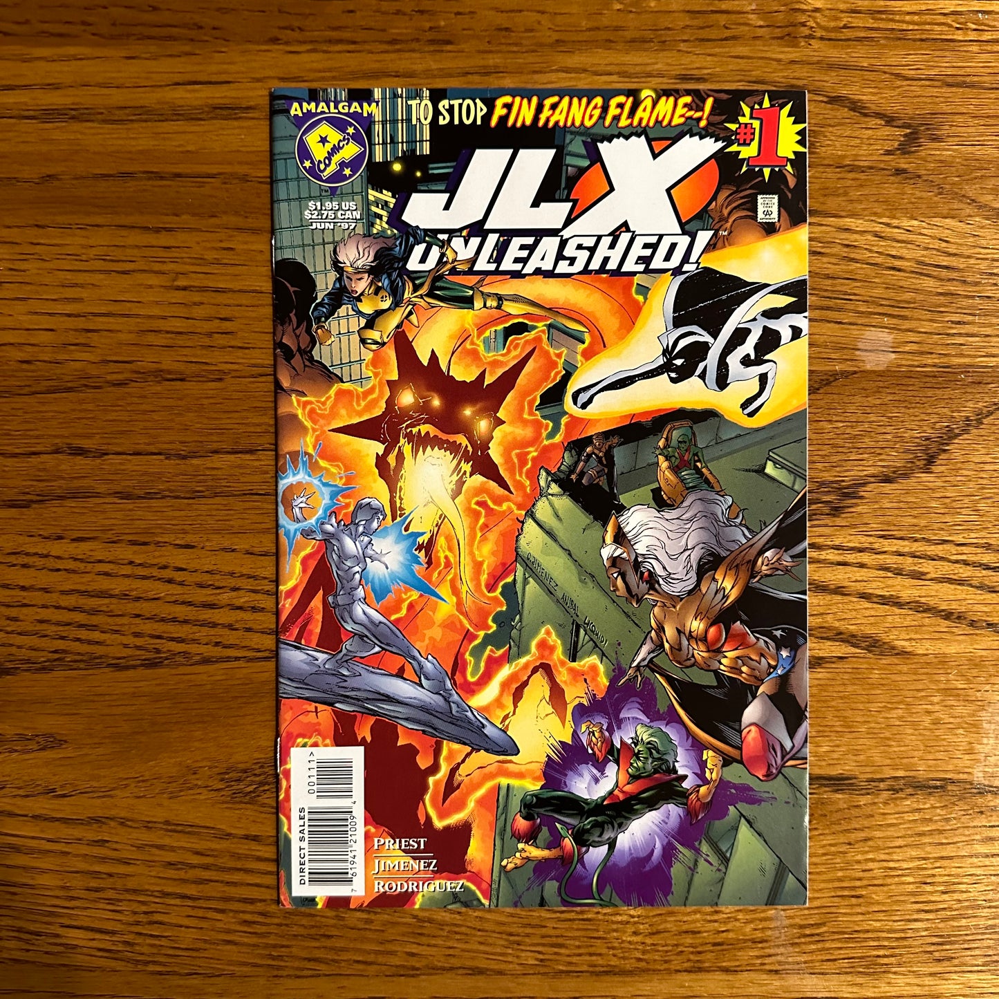 Amalgam: JLX #1 and JLX Unleashed #1