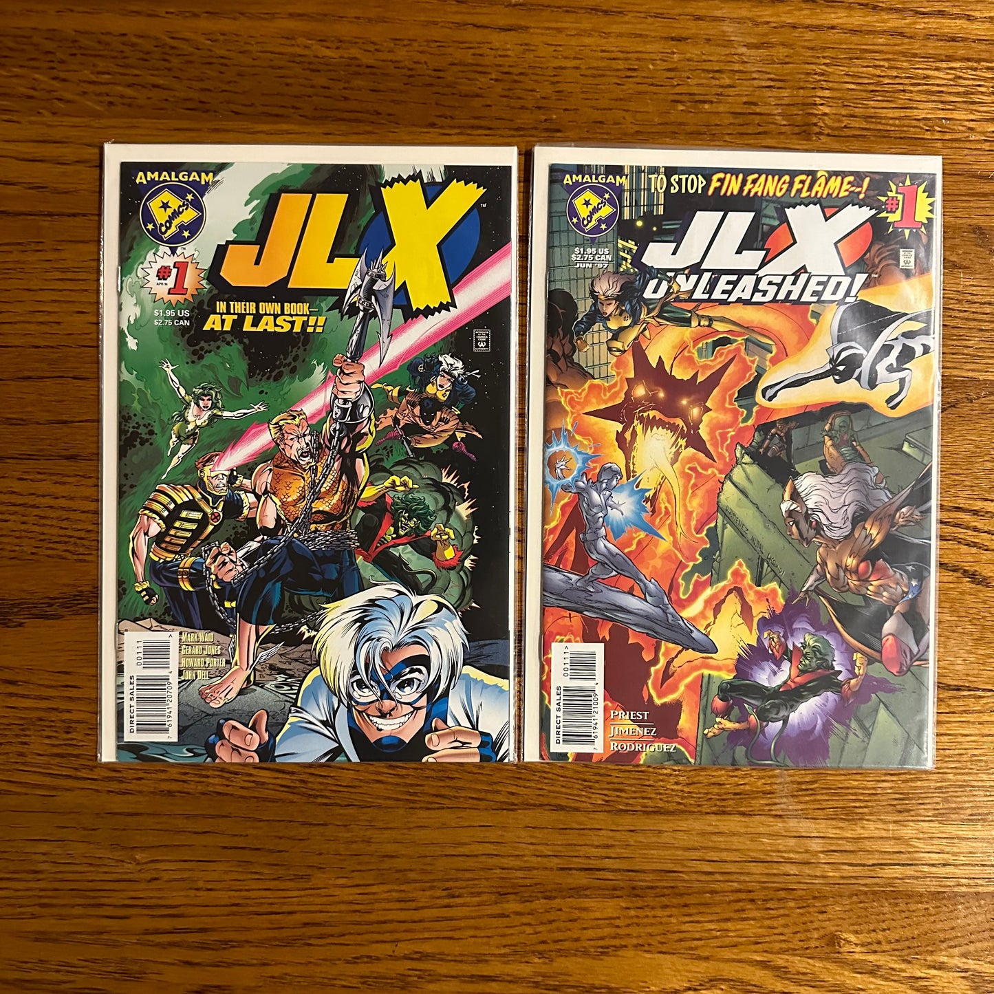 Amalgam: JLX #1 and JLX Unleashed #1