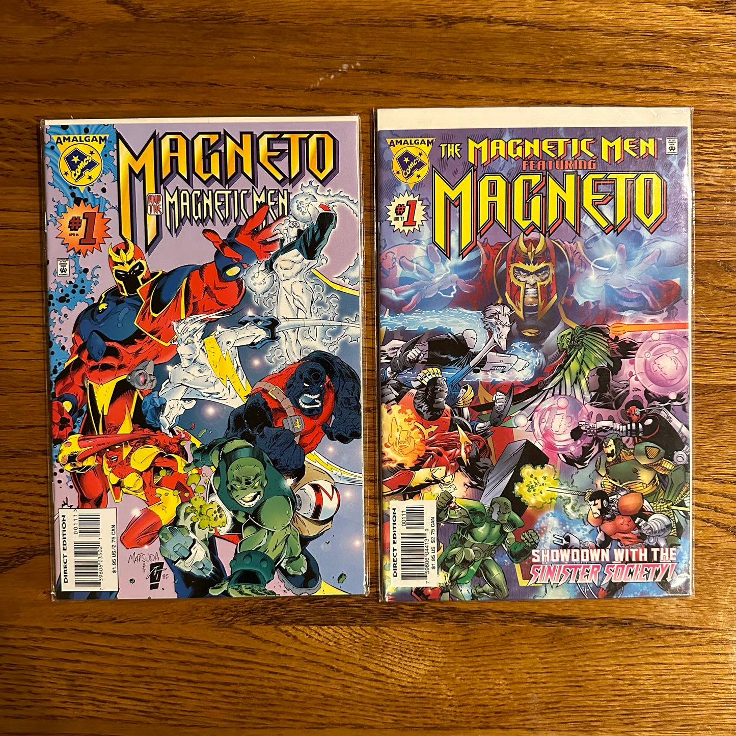 Amalgam: Magneto and the Magnetic Men #1 and The Magnetic Men #1