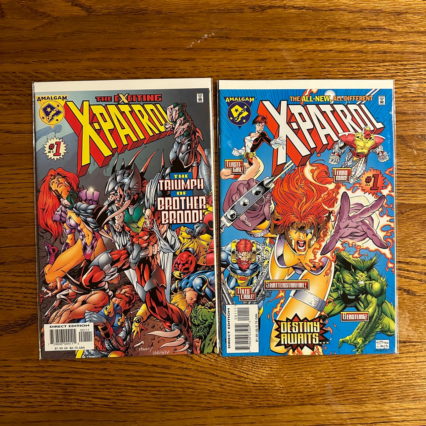 Amalgam: X-Patrol #1 and The All-New, All Different X-Patrol #1