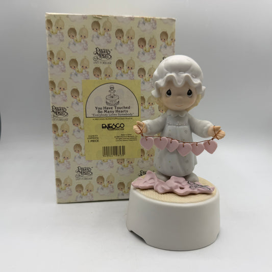 Precious Moments "You Have Touched So Many Hearts" Music Box #112577