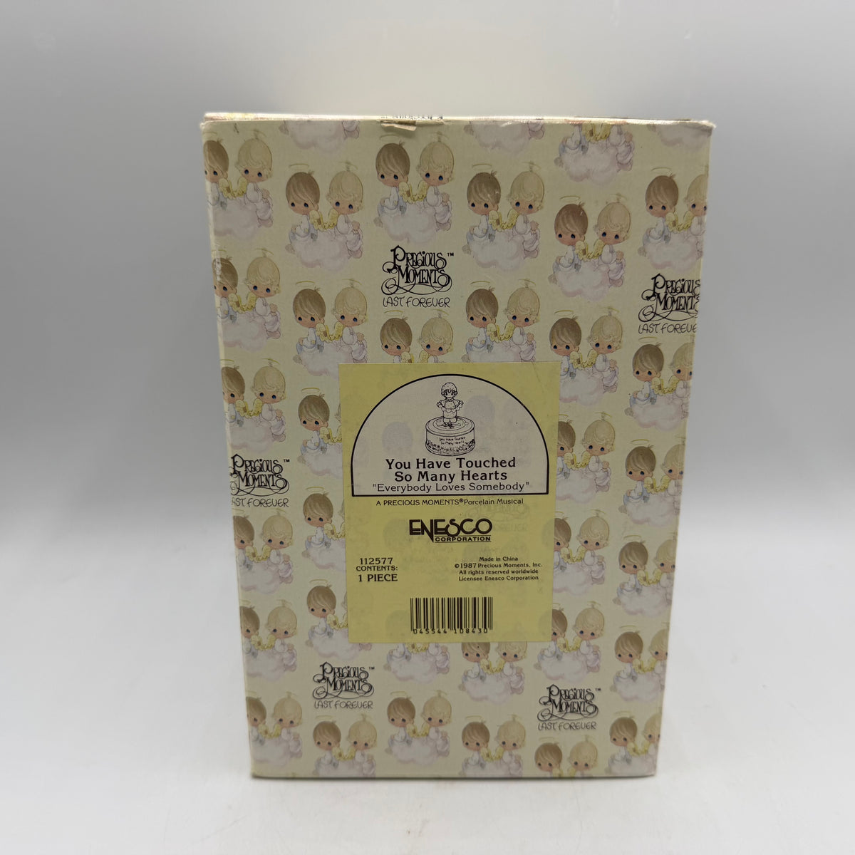 Precious Moments "You Have Touched So Many Hearts" Music Box #112577