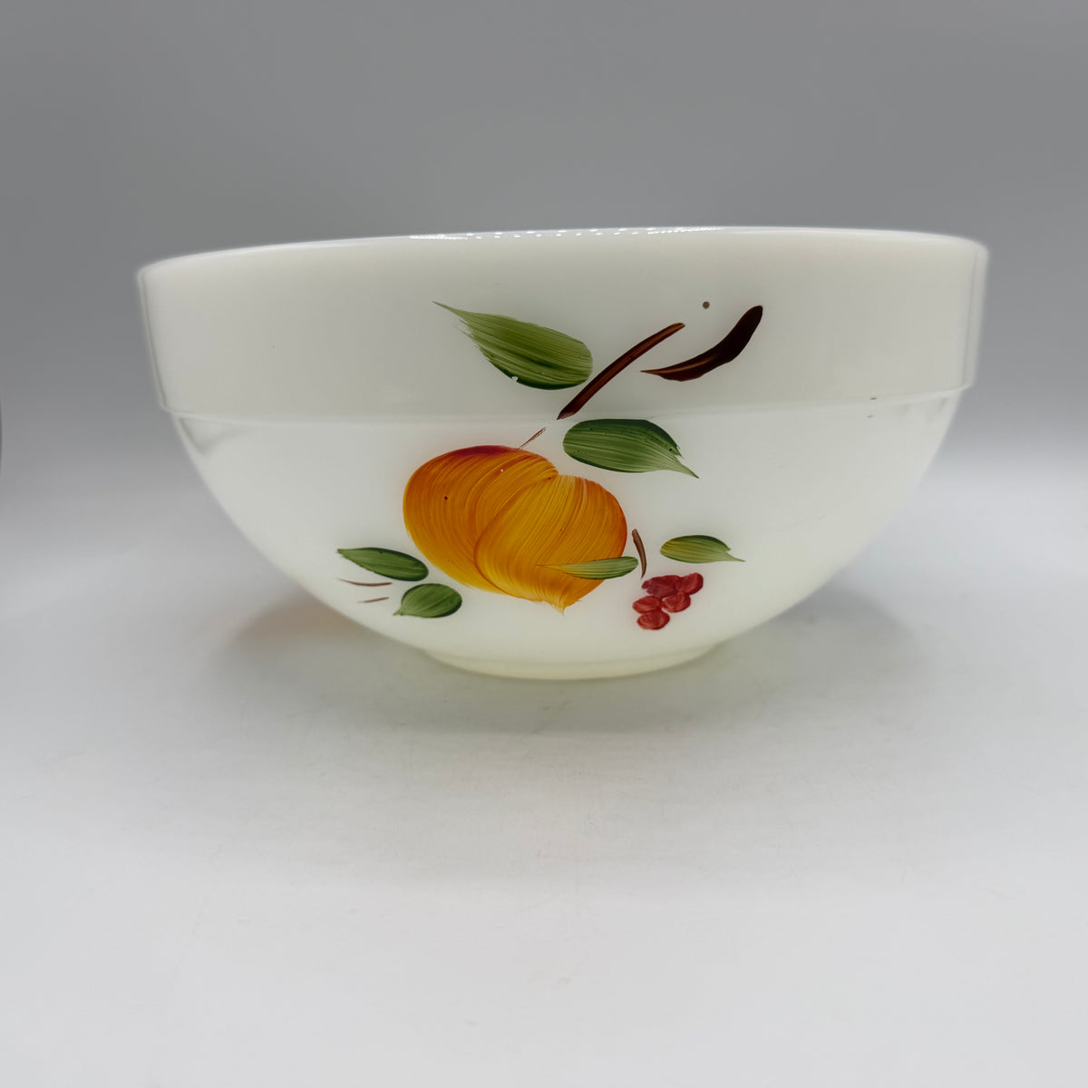 Fire King Fruit Oven Ware Nesting Mixing Bowls, Set of 3