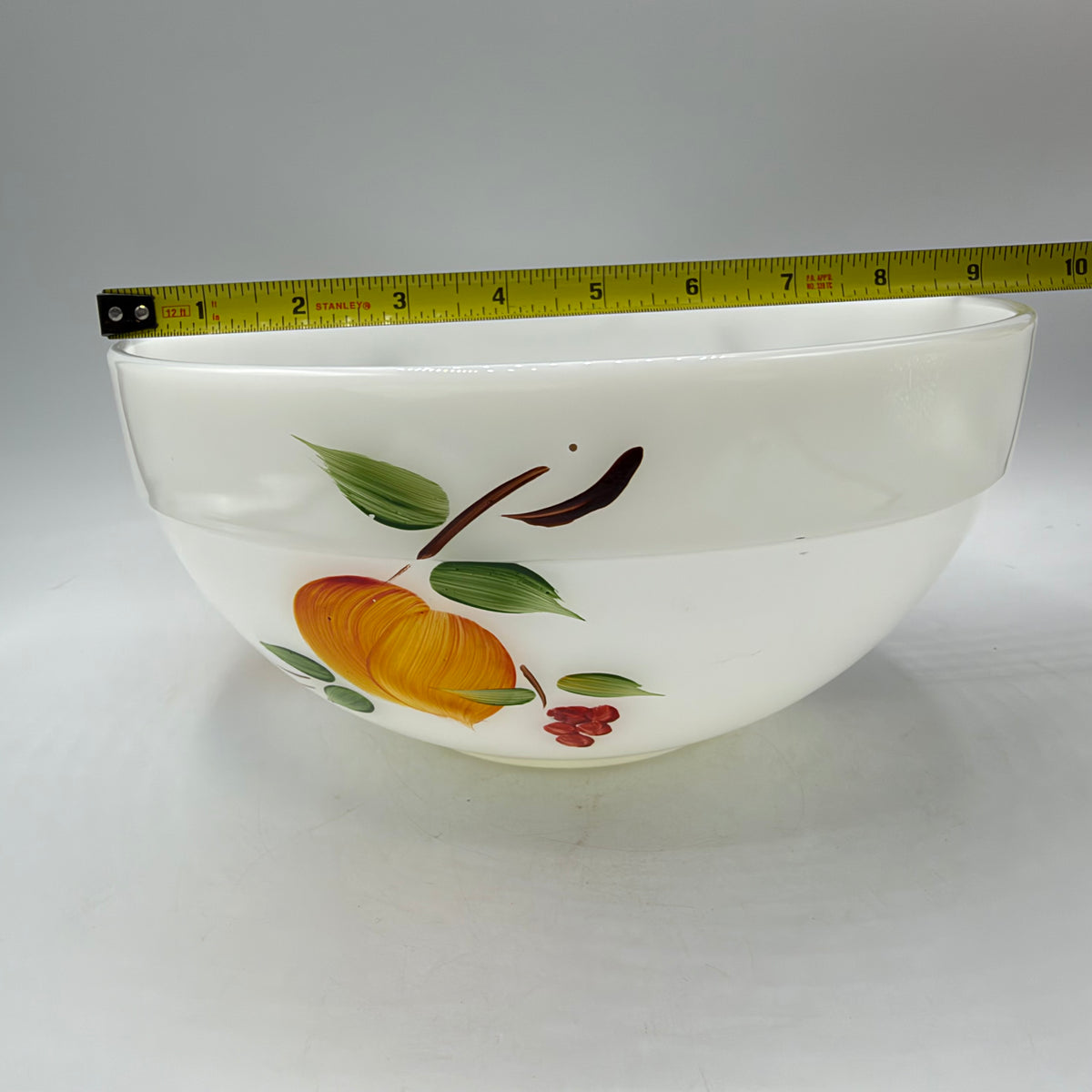 Fire King Fruit Oven Ware Nesting Mixing Bowls, Set of 3