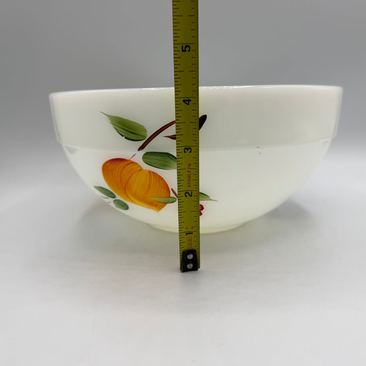 Fire King Fruit Oven Ware Nesting Mixing Bowls, Set of 3