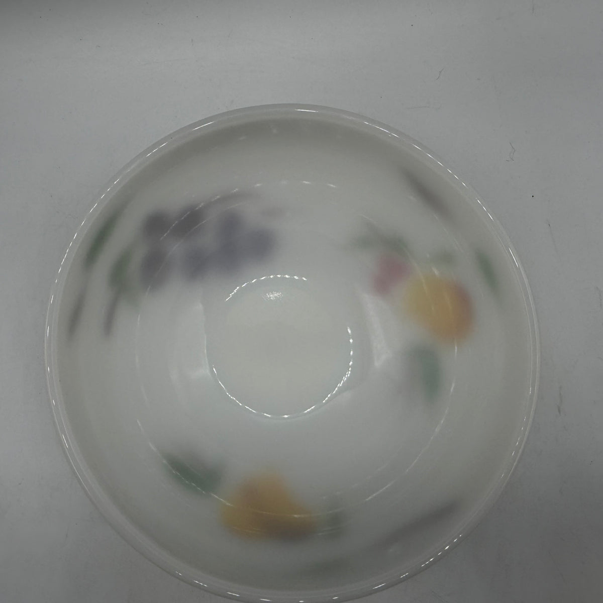 Fire King Fruit Oven Ware Nesting Mixing Bowls, Set of 3