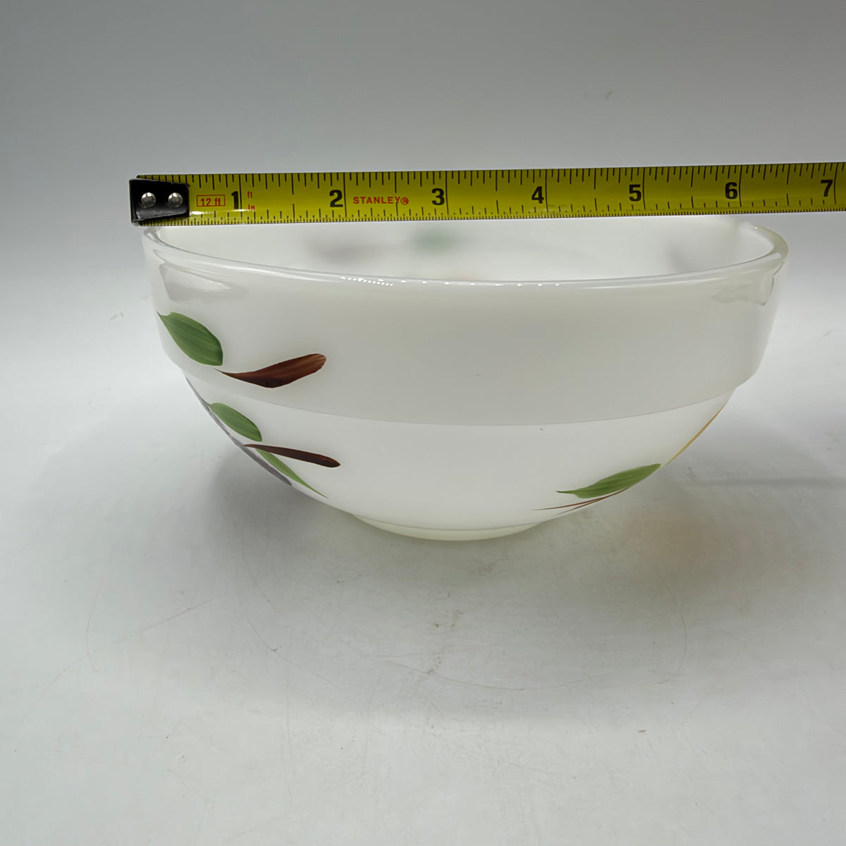 Fire King Fruit Oven Ware Nesting Mixing Bowls, Set of 3