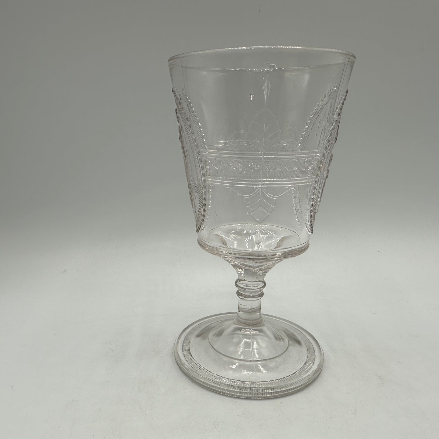 Richards & Hartley Glass Company Cupid & Venus Water Goblet , Mug Lot