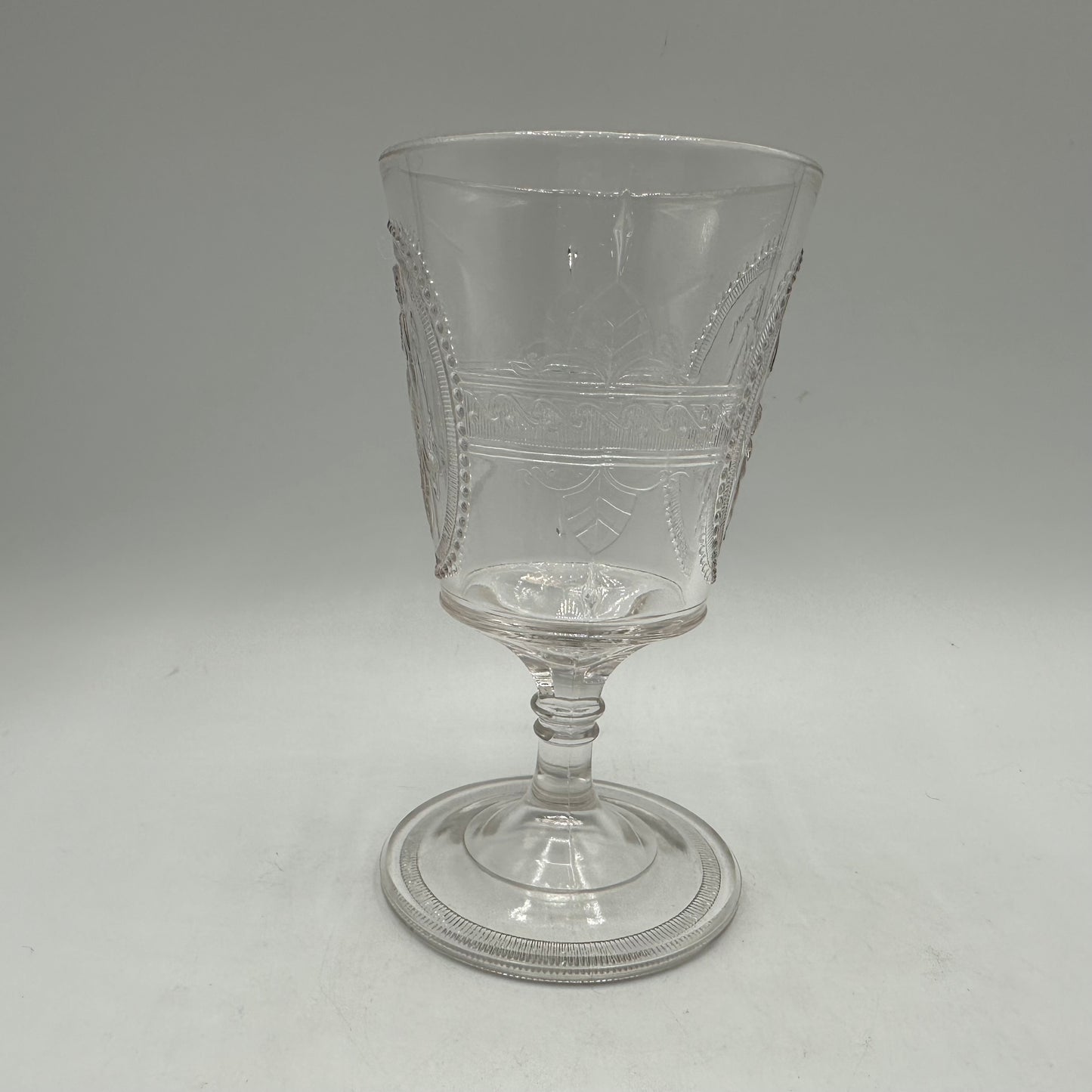 Richards & Hartley Glass Company Cupid & Venus Water Goblet , Mug Lot