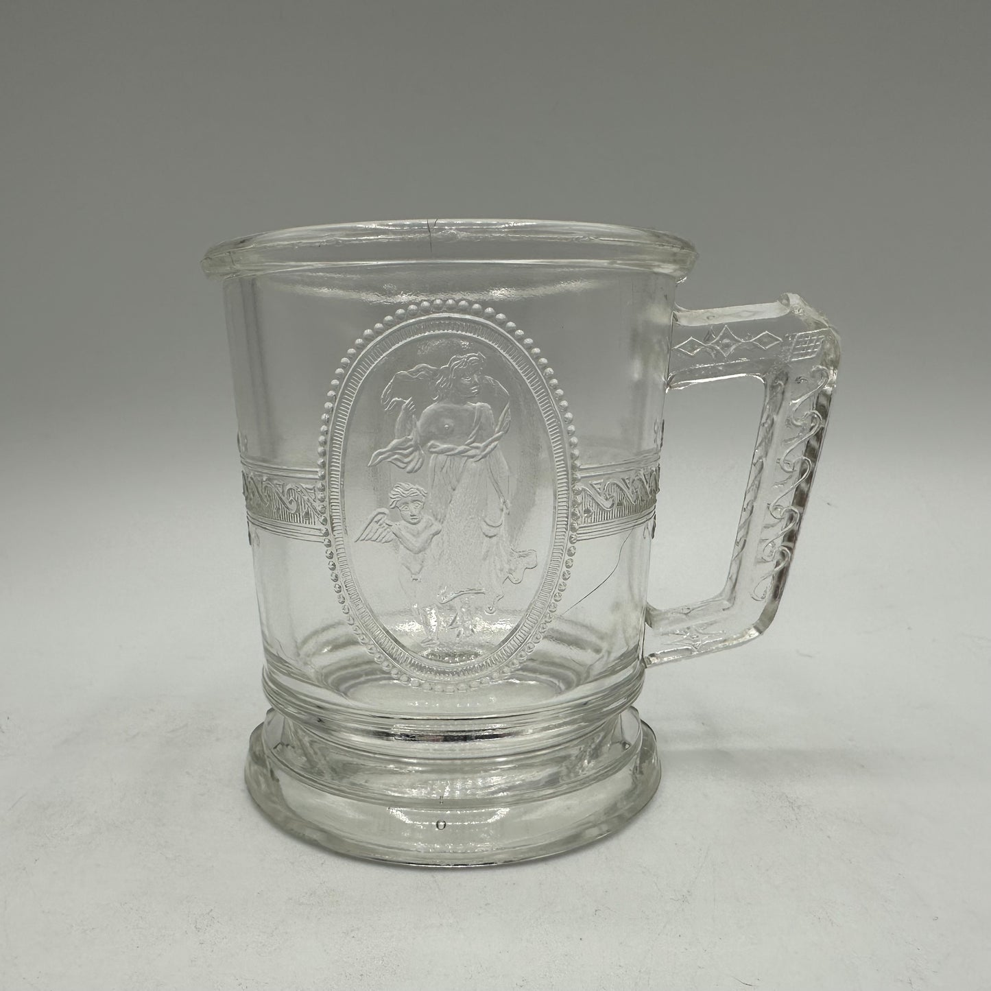 Richards & Hartley Glass Company Cupid & Venus Water Goblet , Mug Lot