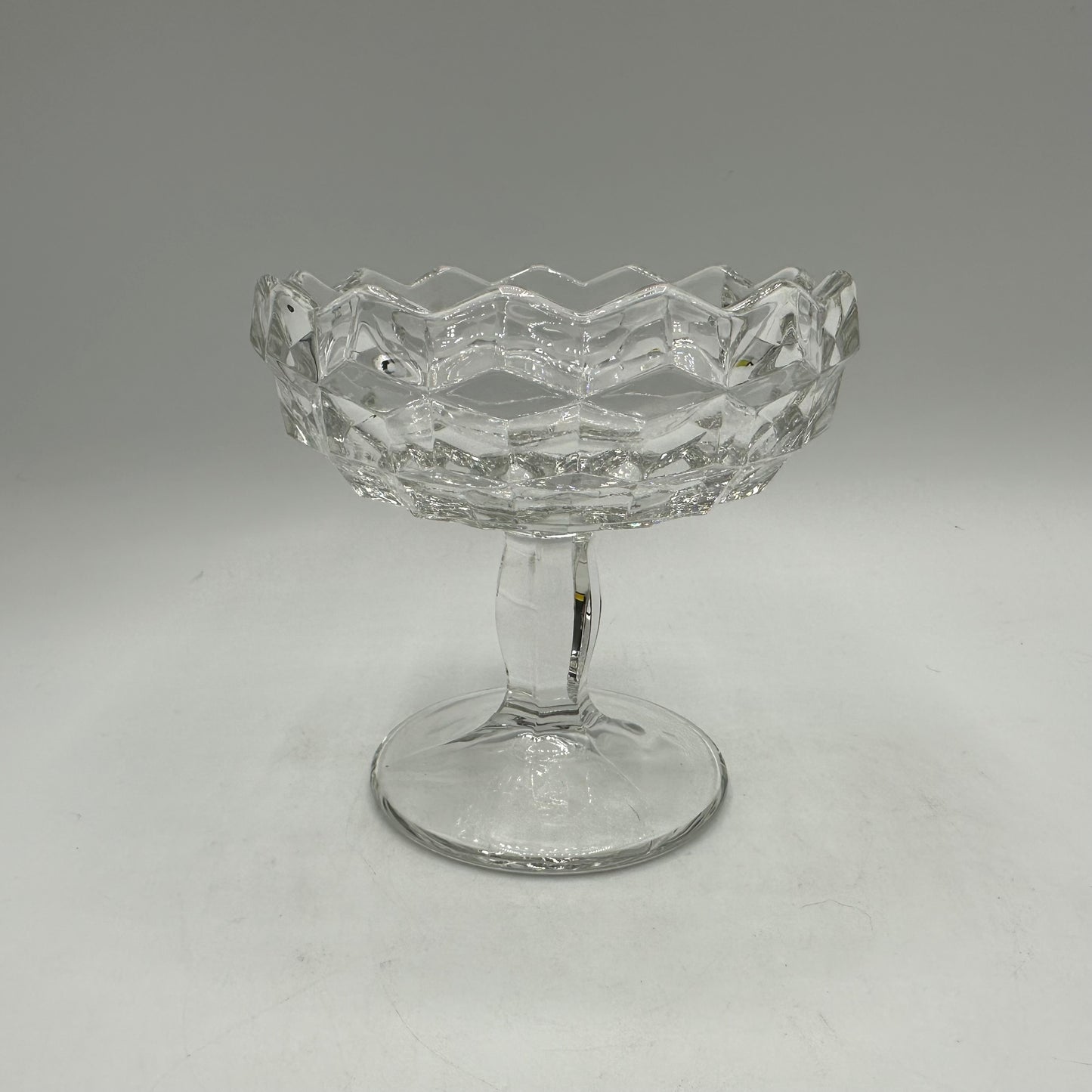 Fostoria Lidded Jam/Jelly Dish, American Clear (Stem 2056)