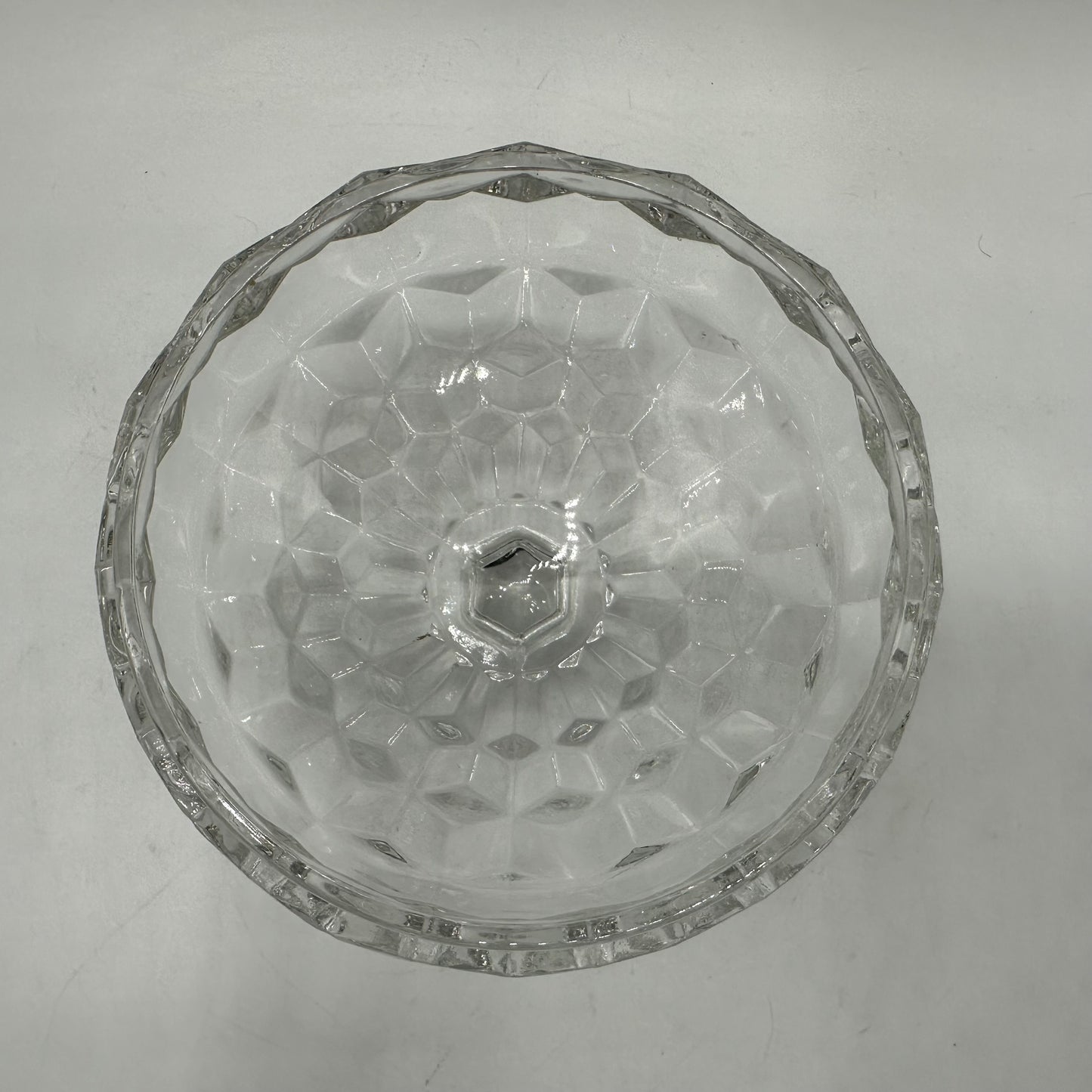 Fostoria Lidded Jam/Jelly Dish, American Clear (Stem 2056)